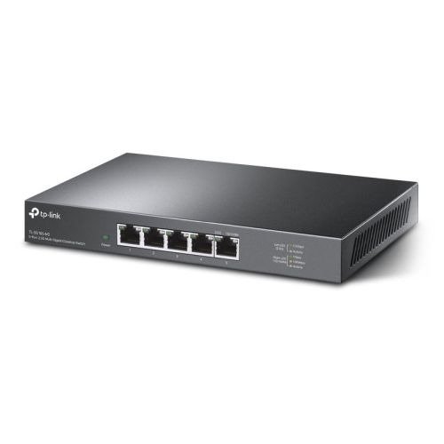 TP-LINK (TL-SG105-M2) 5-Port Unmanaged 2.5G Multi-Gigabit Desktop Switch, 5x 100/1G/2.5G, Fanless, Steel Case, photo 1 of 1