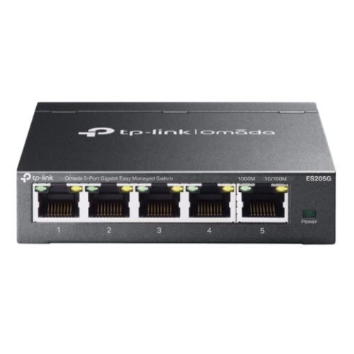 TP-LINK (ES205G) Omada 5-Port Gigabit Easy Managed Switch, 5x GB Ports, Metal Casing, photo 1 of 1
