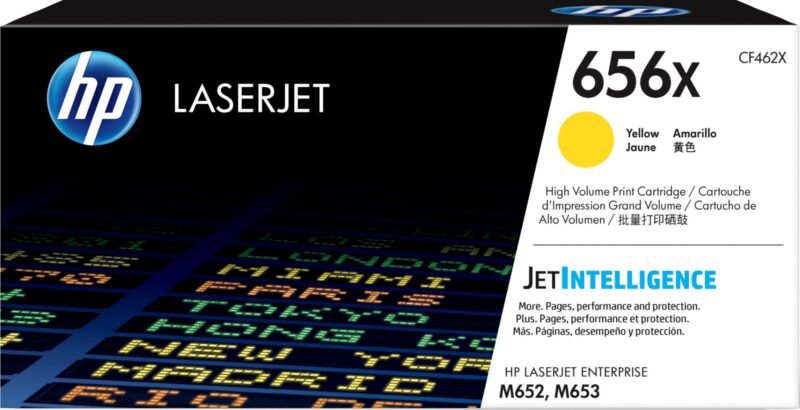 HP 656X originele high-capacity gele LaserJet tonercartridge, foto 1 van 1