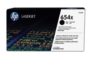 HP 654X - High Yield - black - original - LaserJet - toner cartridge (CF330X)
