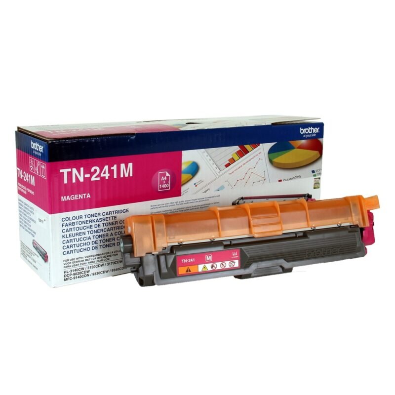 BROTHER TN241M - magenta - original - toner cartridge, photo 1 of 1