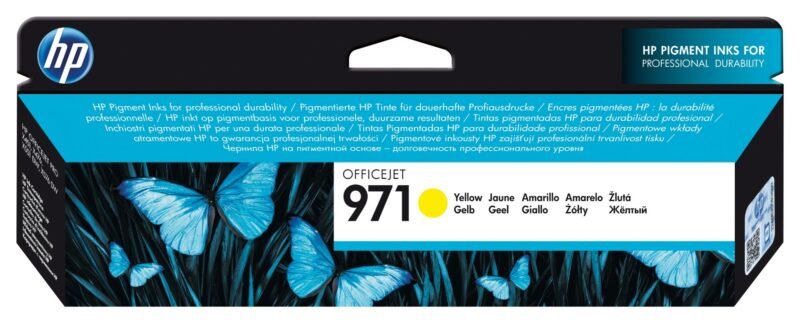 HP 971 - yellow - original - ink cartridge, photo 1 of 1