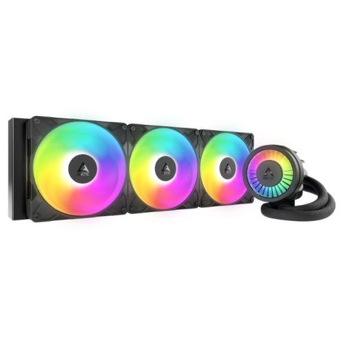 Arctic Liquid Freezer III Pro A-RGB 420mm Liquid CPU Cooler, P14 Pro PWM Fans & PWM Controlled Pump, Black, photo 1 of 1