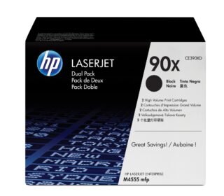 HP 90X - 2-pack - High Yield - black - original - LaserJet - toner cartridge (CE390XD)