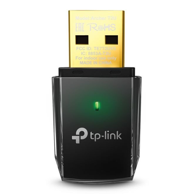 TP-LINK (Archer T2U) AC600 Wireless Dual Band USB Adapter, Advanced Security, photo 1 of 1