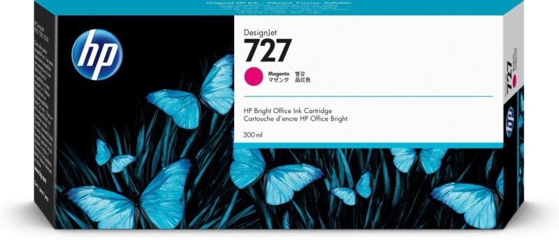 HP 727 - high capacity - magenta - original - DesignJet - ink cartridge, photo 1 of 1