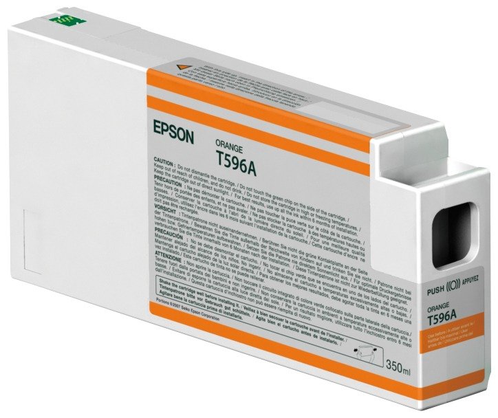 EPSON T596A - orange - original - ink cartridge, photo 1 of 1