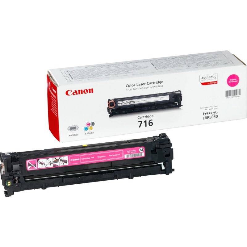 Canon Toner 716 tonercartridge 1 stuk(s) Origineel Magenta, foto 1 van 1