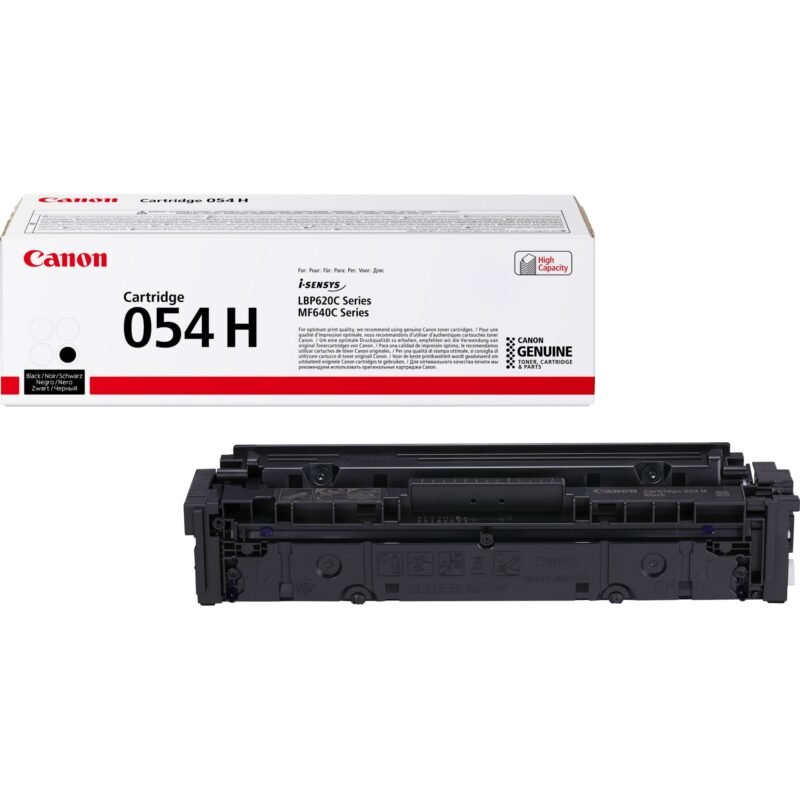 CANON 054 H - high capacity - black - original - toner cartridge, photo 1 of 1