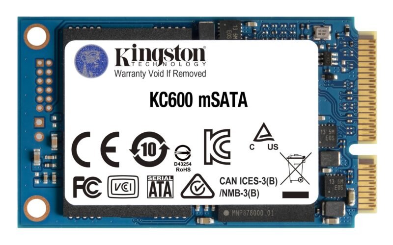 Kingston 1024G SSD KC600 SATA3 mSATA 1.02 TB, photo 1 of 1