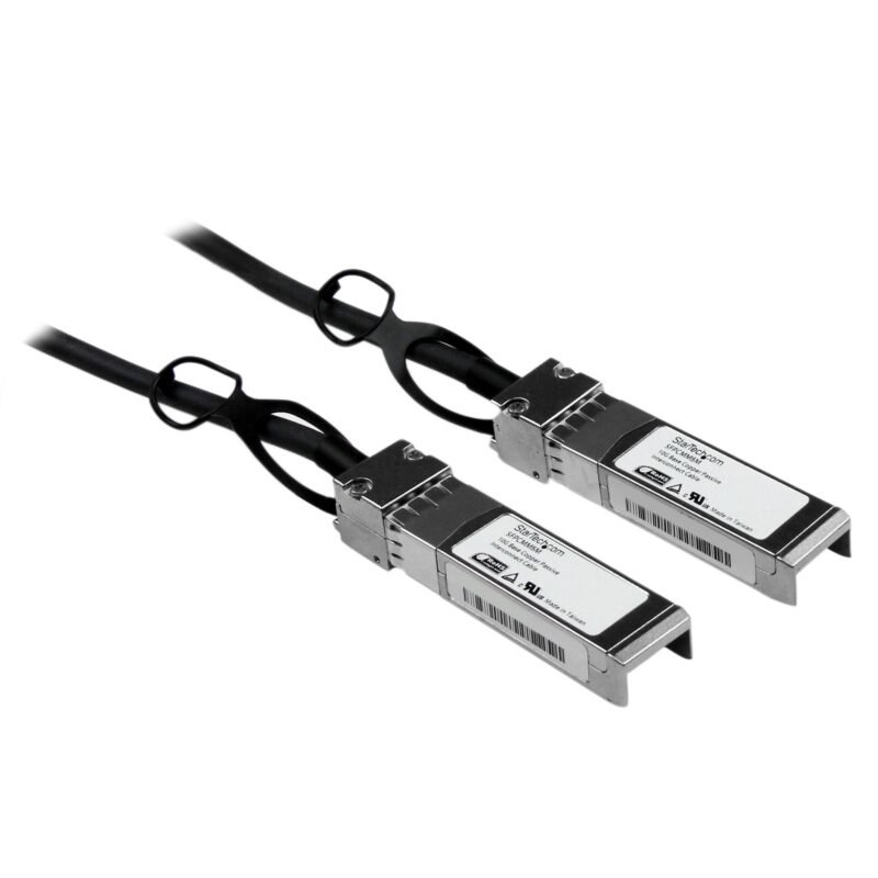STARTECH.COM Cisco SFP-H10GB-CU5M Compatible 5m 10G SFP+ to SFP+ Direct Attach Cable Twinax, 10GbE S, photo 1 of 1