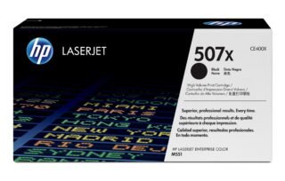 HP 507X - High Yield - black - original - LaserJet - toner cartridge (CE400X)