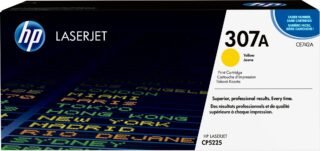 HP 307A - yellow - original - LaserJet - toner cartridge (CE742A)