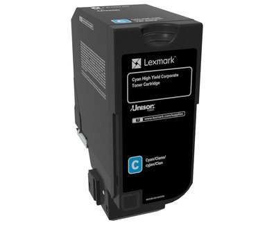 LEXMARK - High Yield - cyan - original - toner cartridge - LCCP, Lexmark Corporate, photo 1 of 1