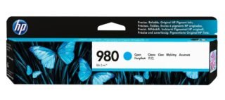 HP 980 - cyan - original - ink cartridge