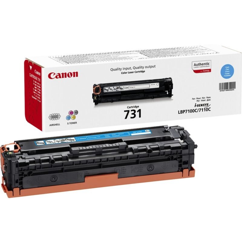Canon 731 tonercartridge 1 stuk(s) Origineel Cyaan, foto 1 van 1