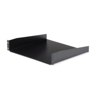 STARTECH.COM 2U Fixed Server Rack Mount Shelf, 16in Deep Steel Universal Cantilever Tray for 19" AV/
