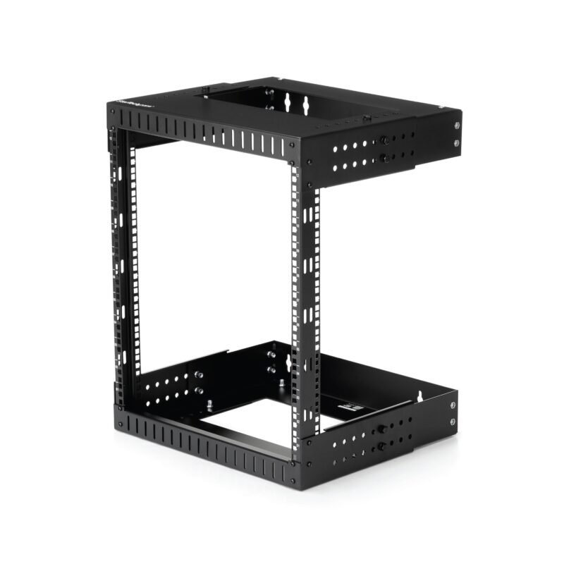 STARTECH.COM 12U 19" Wall Mount Network Rack, Adjustable Depth 12-20" 2 Post Open Frame Server Room, photo 1 of 1