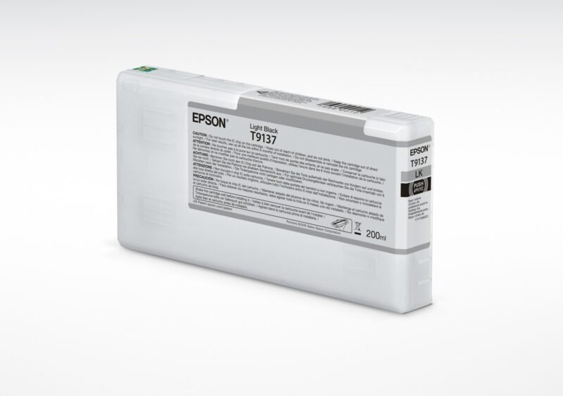 Epson T9137 Light Black Ink Cartridge (200ml), foto 1 van 1