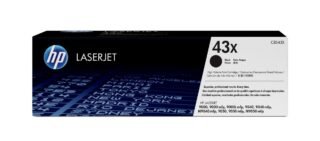 HP 43X - High Yield - black - original - LaserJet - toner cartridge (C8543X)