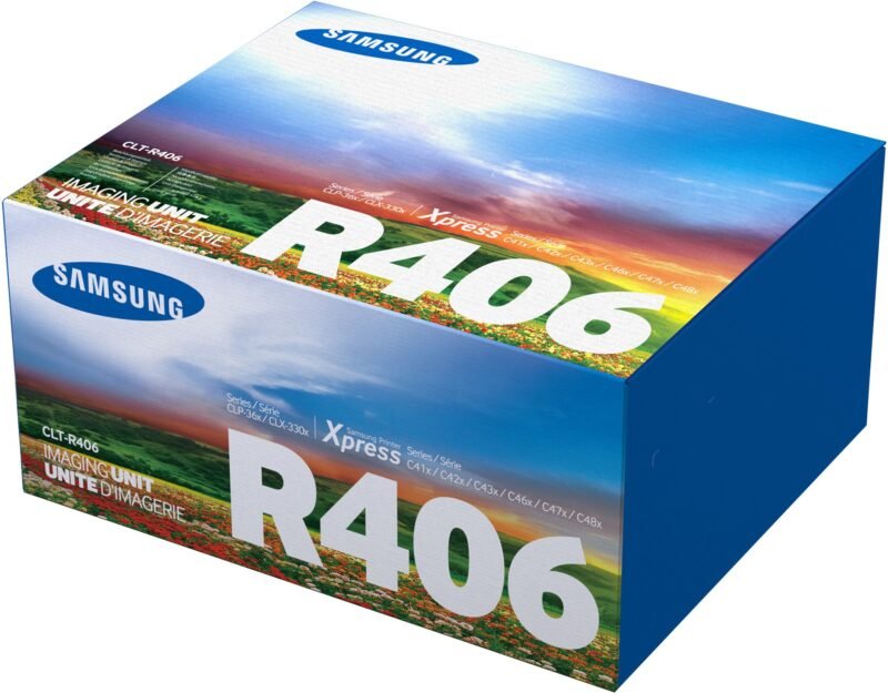 SAMSUNG CLT-R406 - black, yellow, cyan, magenta - original - printer imaging unit, photo 1 of 1
