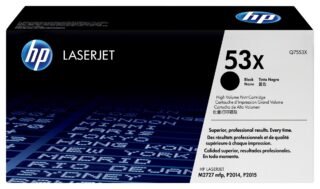 HP 53X - High Yield - black - original - LaserJet - toner cartridge (Q7553X)
