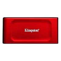 Kingston XS1000 Red (SXS1000R/1000G) 1TB Portable External SSD, Read 1050MB/s, Write 1000MB/s, USB 3.2 Gen 2, 5 Year Warranty