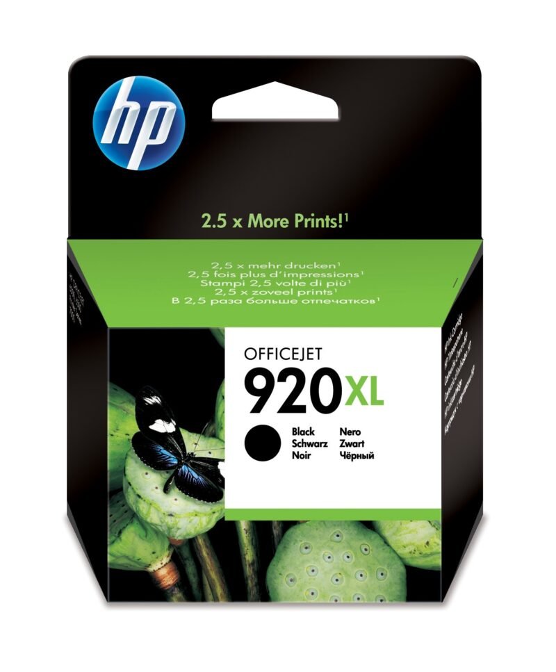 HP 920XL - High Yield - black - original - Officejet - ink cartridge, photo 1 of 1