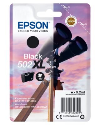 EPSON 502XL - high capacity - black - original - ink cartridge