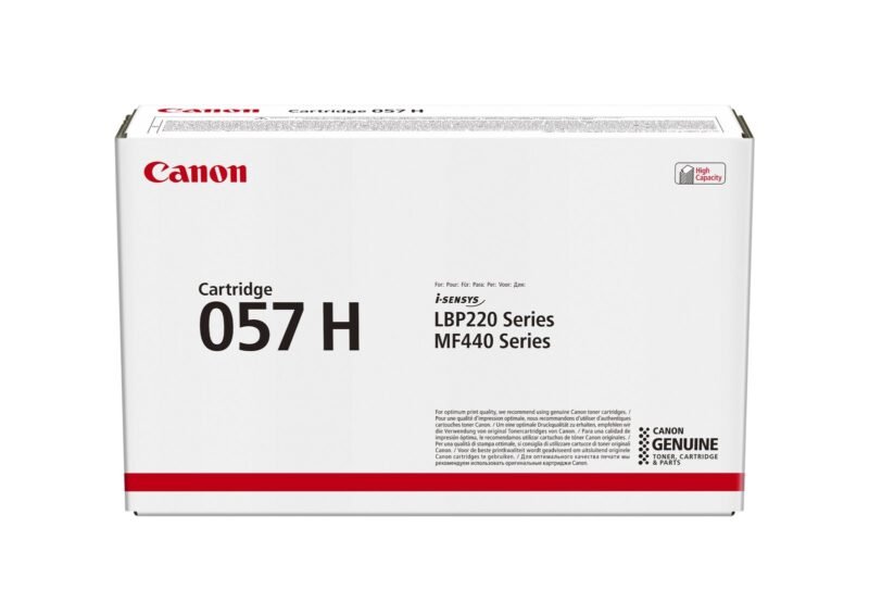 Canon i-SENSYS 057H toner cartridge 1 pc(s) Original Black, photo 1 of 3