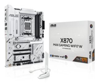 ASUS X870 MAX GAMING WIFI7 W AMD X870 Socket AM5 ATX
