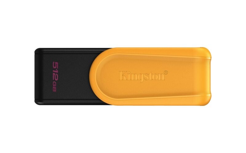 Kingston Technology DataTraveler 512GB Portable USB 3.2 Gen 1 Exodia S (Black/Yellow), photo 1 of 7