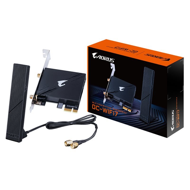 GIGABYTE GC-WIFI7 network card Internal WLAN / Bluetooth 5800 Mbit/s, photo 1 of 2