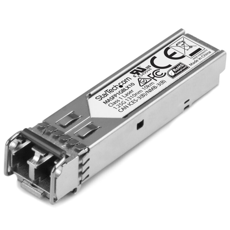 STARTECH.COM Cisco Meraki MA-SFP-1GB-LX10 Compatible SFP Module, 1000BASE-LX, 1GbE SMF Optic Transce, photo 1 of 1