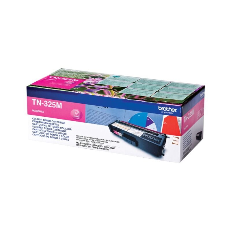 Brother TN-325M tonercartridge 1 stuk(s) Origineel Magenta, foto 1 van 1
