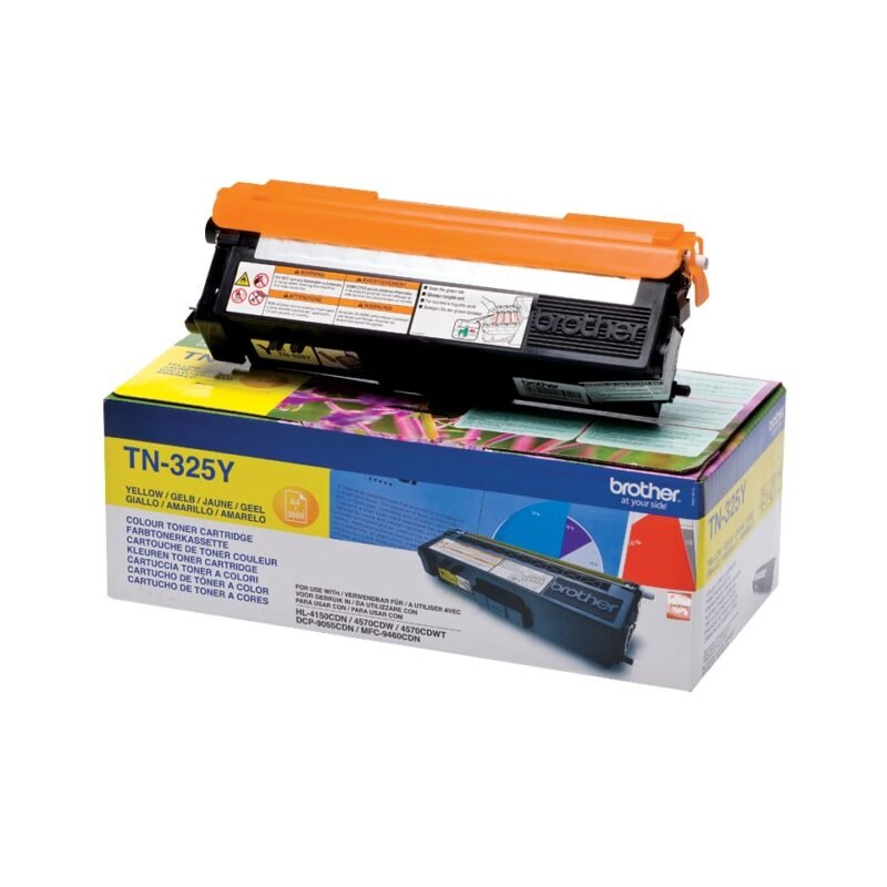 Brother TN-325Y tonercartridge 1 stuk(s) Origineel Geel, foto 1 van 1