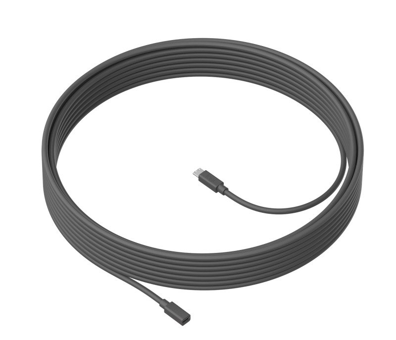 LOGITECH 10 m Audio Cable for Audio Device, Microphone - Extension Cable, photo 1 of 1