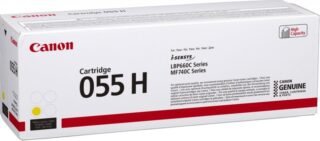 CANON 055 H - high capacity - yellow - original - toner cartridge