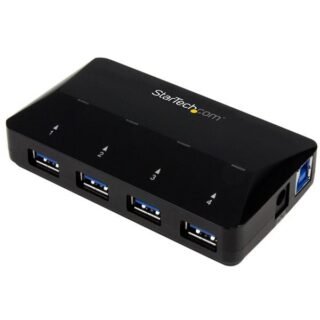 STARTECH.COM 4-Port USB 3.0 Hub plus Dedicated Charging Port - 1 x 2.4A Port