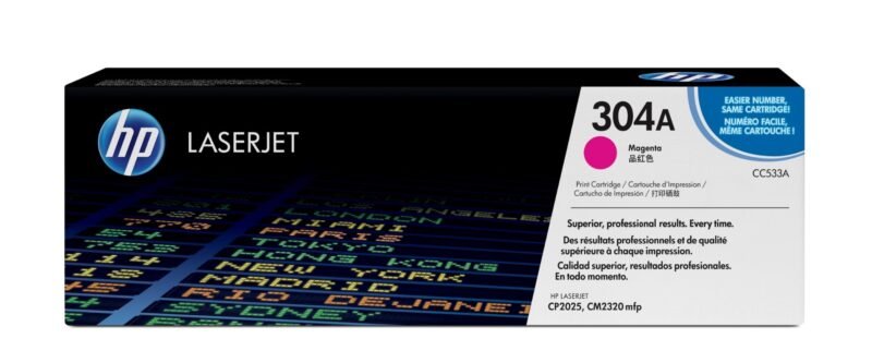 HP 304A originele magenta LaserJet tonercartridge, foto 1 van 1