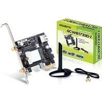 Gigabyte GC-WB1733D-I Intel Wireless AC1750 Dual Band PCI-Express WiFi Card with Bluetooth 5.0 c/w Antenna, photo 1 of 1
