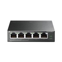 TP-Link TL-SF1005P 5-Port 10/100Mbps Metal Desktop PoE Switch with 4-Port PoE (58W), photo 1 of 1