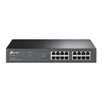 TP-Link TL-SG1016PE 16-Port Metal Gigabit Easy Smart Switch with 8-Port PoE+ (150W)
