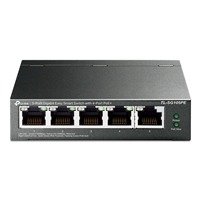 TP-Link TL-SG105PE 5-Port Metal Gigabit Easy Smart PoE Switch with 4-Port PoE+ (65W)
