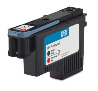 HP 73 - matte black, chromatic red - printhead