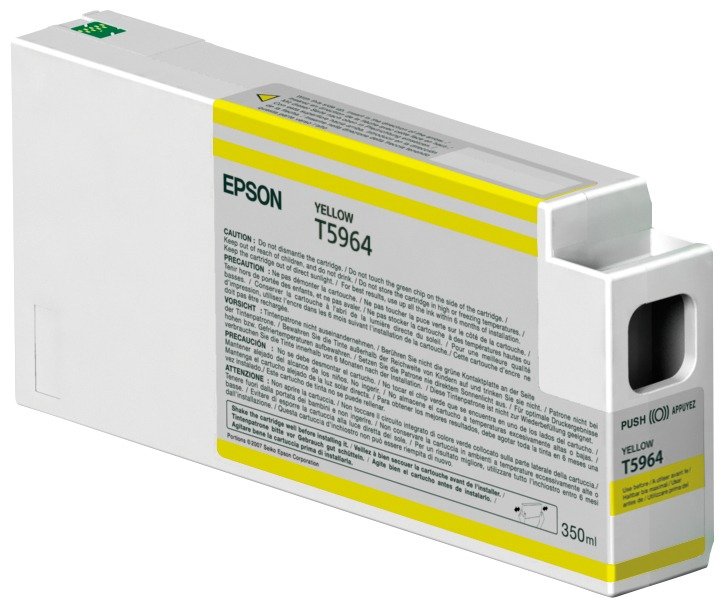 Epson inktpatroon Yellow T596400 UltraChrome HDR 350 ml, foto 1 van 1