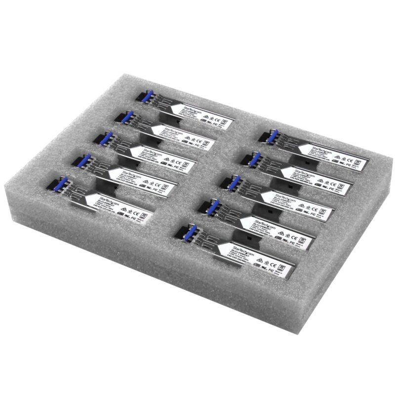 STARTECH.COM Cisco GLC-LH-SMD Compatible SFP Module, 1000BASE-LX/LH, 1GbE Single Mode (SMF) Fiber SM, photo 1 of 1