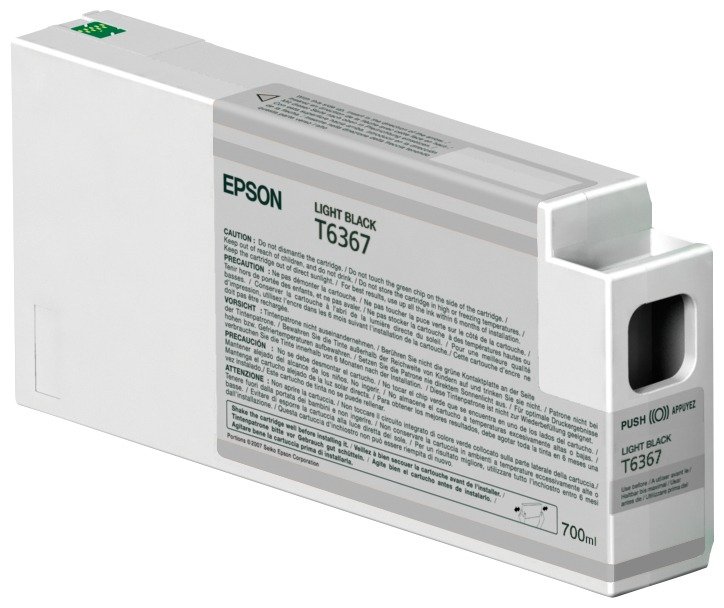 EPSON UltraChrome HDR - light black - original - ink cartridge, photo 1 of 1