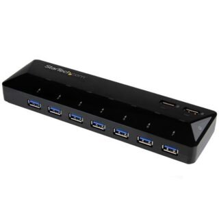 STARTECH.COM 9 Port USB 3.0 Hub - 7 x USB-A, 2 x USB-A Fast Charge Ports