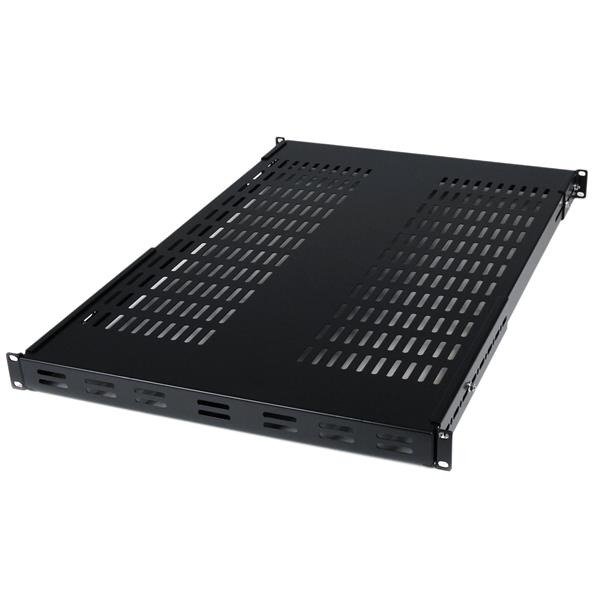 STARTECH.COM 1U Adjustable Vented Server Rack Mount Shelf - 175lbs, photo 1 of 1